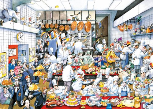 Heye 29130 - Dreieckspuzzles 1500 Teile Bon app&eacute;tit, Roger Blachon Preisvergleich