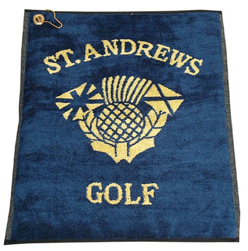 Longridge St. Andrews Towel, blau/gelb