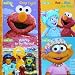 Sesame Street Board Book 4 Pk (Sleep Tight, Red or Blue, I like You!, Hooray for our Heroes!, Just the Way You Are)