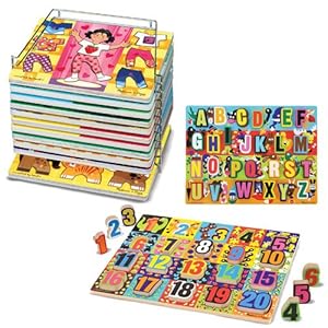 puzzle rack for chunky puzzles