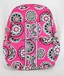 Vera Bradley Backpack Bag in Cupcake Pink