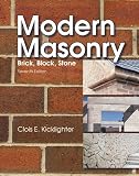 Modern Masonry: Brick, Block, Stone