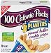 100 Calorie Packs Planters Peanut Butter Cookie Crisps, 6-Count Packs (Pack of 6)