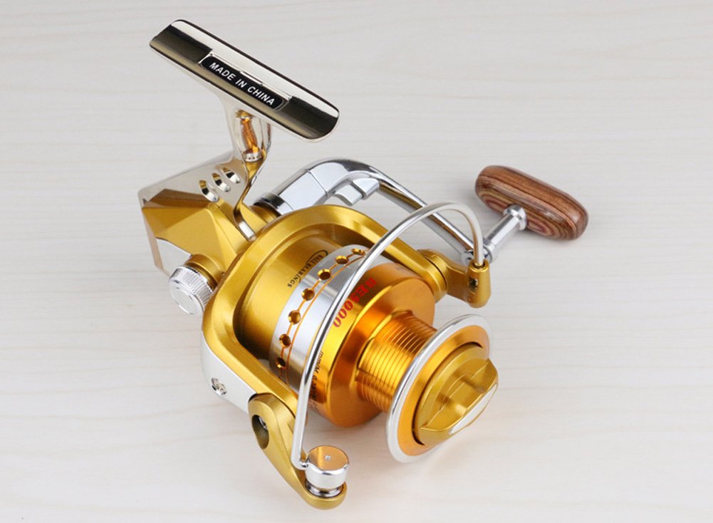 Amazon.com : YOMORES BE All Aluminum Saltwater Spinning Fishing ...