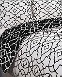 61 7ZZUsL2L. SL160  Divatex Diamond Cotton 250 thread count Duvet Full / Queen Mini, Black