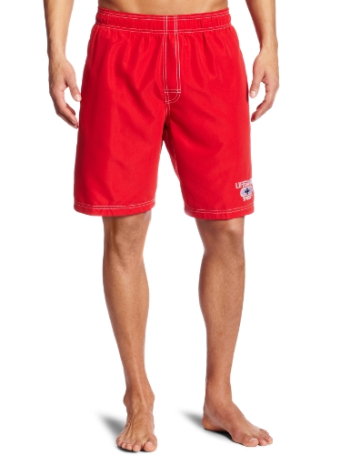 Speedo Men's Lifeguard Polyester Microfiber Solid Volley 20