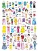 Girl Felt Dolls-Set of 4 with extra clothes - Kit