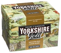 Taylors of Harrogate, Yorkshire Gold Tea, 160-Count Tea Bags