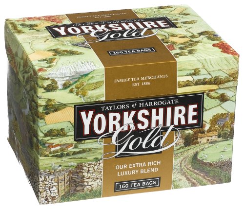 Taylors of Harrogate, Yorkshire Gold Tea, 160-Count Tea Bags