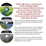 The Quick and Easy Get More Biz, Godfather Principles and Accounting & Finance for Tonics And Astringents On-line Businesses 3 Course Pack book cover