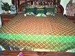 Sari Bedspread Lime Green 7pcs Silk Bedding Coverlet King Queen Throw