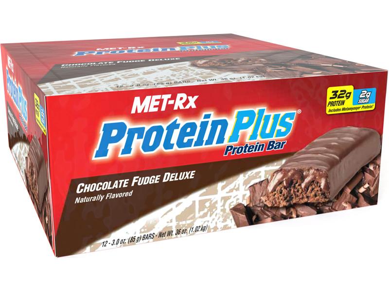 METRx Protein Plus Protein Bar, Chocolate Fudge Deluxe, 3