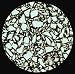 EnviroGLAS Art Coaster BK-13