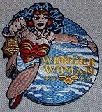  : DC Comics WONDER WOMAN Flying Embroidered Figure Patch