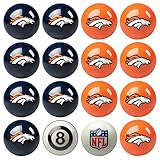 UPC 720805011031 product image for NFL Denver Broncos Home Versus Away Team Billiard 8-Ball Set | upcitemdb.com