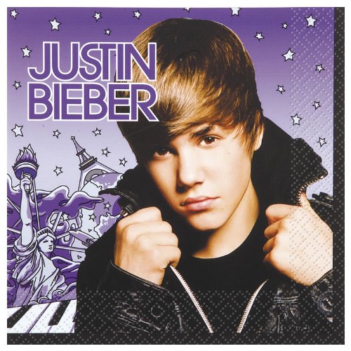 Unique Industries Inc.-Justin Bieber Napkins (Lunch)
