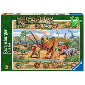Ravensburger Dinosaurs XXL Jijgsaw Puzzle (100 Pieces)