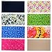 Elesa Miracle 8pc Multi-purpose Multifunctional Magic Sport Seamless Headwear Bandanas Mixed Set Value Pack (Set B)
