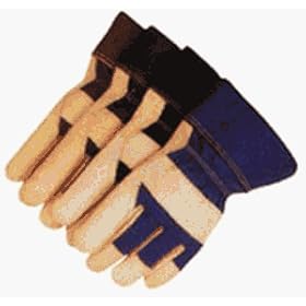 Leather Palm Glove - (Midwest Quality Glove - 535) from Canvas Gloves
