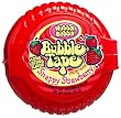Hubba Bubba Sour Gummi Tape Tape, Snappy Strawberry, 6-Foot Tapes (Pack of 24)