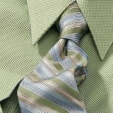 Italian Silk Multi Color Thin Stripe Neckwear