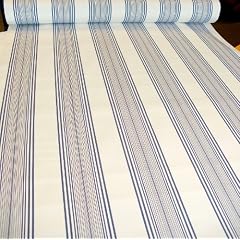 Markisen-Stoff "Undine" in Blau / Wei� gestreift - wasserdicht rei�fest UV-Schutz 50+ Meterware am St�ck