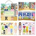 Eeboo's Thoughtful Girl Paper Dolls Phoebe & Iris