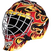 Franklin Sports GFM 1500 NHL Calgary Flames Goalie Face Mask
