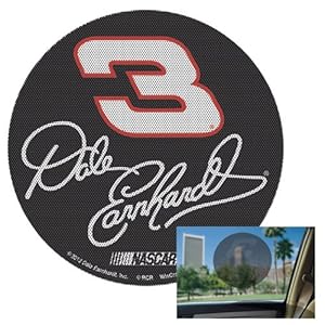 Amazon.com : Dale Earnhardt #3 NASCAR Perforated Decal Auto Window Film ...