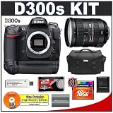 Nikon D300s Digital SLR Camera + 18-200mm VR [Vibration Reduction] II DX Lens + MB-D10 Grip + 16GB Card + EN-EL3e Battery + Case + Cameta Bonus Accessory Kit