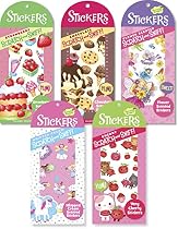 Peaceable Kingdom Pretty Sweet Scratch and Sniff Sticker Party Assortment
