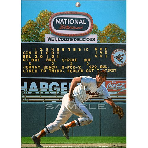 Buy Legendary Sports Prints Baltimore Orioles Brooks Robinson Giclee by Legendary Sports Prints