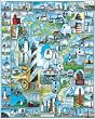 White Mountain Puzzles American Lighthouses