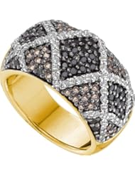 1.50ctw Brown Diamond Fashion Band 14K Yellow Gold
