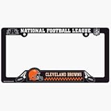 CLEVELAND BROWNS LICENSE PLATE FRAME