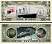 The Titanic Million Dollar Collectible Bill