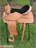 Hilason Treeless Western Barrel Racing Pleasure Trail Riding Saddle