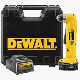 DEWALT DW966K-2 14.4-Volt Ni-Cad 3 8-Inch Cordless Right Angle Drill Driver Kit by DeWALT