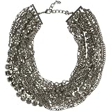 ABS Jewelry Abs Multi Row Torsade Necklace With Chanel Crystals