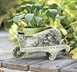 Joseph's Studio Playful Wheelbarrow Flower Planter 10"