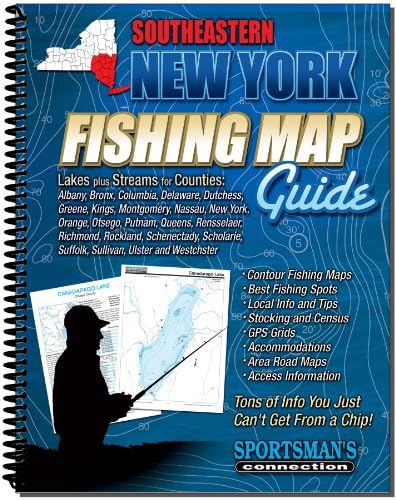 Southeastern New York Fishing Map Guide