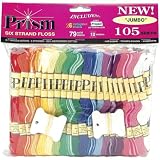 DMC Prism Six-Strand Floss Jumbo Pack, 105-Pack