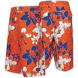 Knicks Ocean Pacific NBA Woodsy Floral Board Short - Men' ( sz. 31, Orange : Knicks )
