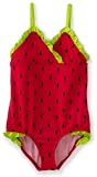Pink Platinum Girls 2-6X Watermelon Prined Swimsuit