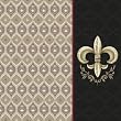 Luncheon Napkin, Fleur De Lis