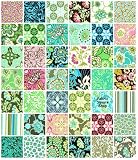 Amy Butler 6.5 DAISY CHAIN Fabric Squares Quilting Kit
