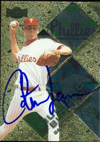 Carlton Loewer Autographed/Hand Signed MLB Baseball Card (Philadelphia Phillies) 1999 Fleer Metal #2