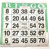 1on Green Bingo Paper Cards (500 sheets per pack)