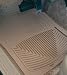 Weathertech Classic Premium Rubber Floor Mats - Tan, 1st Row Only. Oldsmobile Intrigue 1998 - 2002 Image