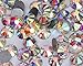 Jollin Hotfix Crystal AB FlatBack Rhinestones (size mixed)